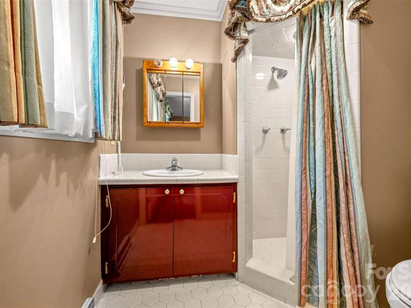 1360 Harris Holly Springs Road, Rutherfordton, NC 28139.  MLS# CAR4412774, YatesRealty ID 48437. Primary Bathroom