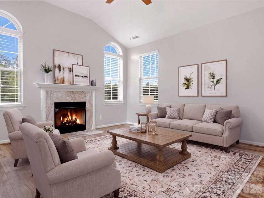 868 Ledgestone Court, Tega Cay, SC 29708.  MLS# CAR4420133, YatesRealty ID 48445. Virtually Staged