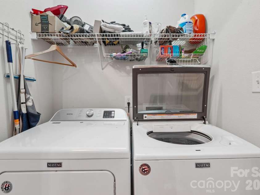 6219 Tyrel Lane, Harrisburg, NC 28075.  MLS# CAR4420588, YatesRealty ID 48450. Laundry on main level