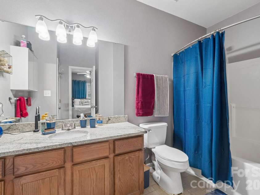 6219 Tyrel Lane, Harrisburg, NC 28075.  MLS# CAR4420588, YatesRealty ID 48450. Primary bathroom