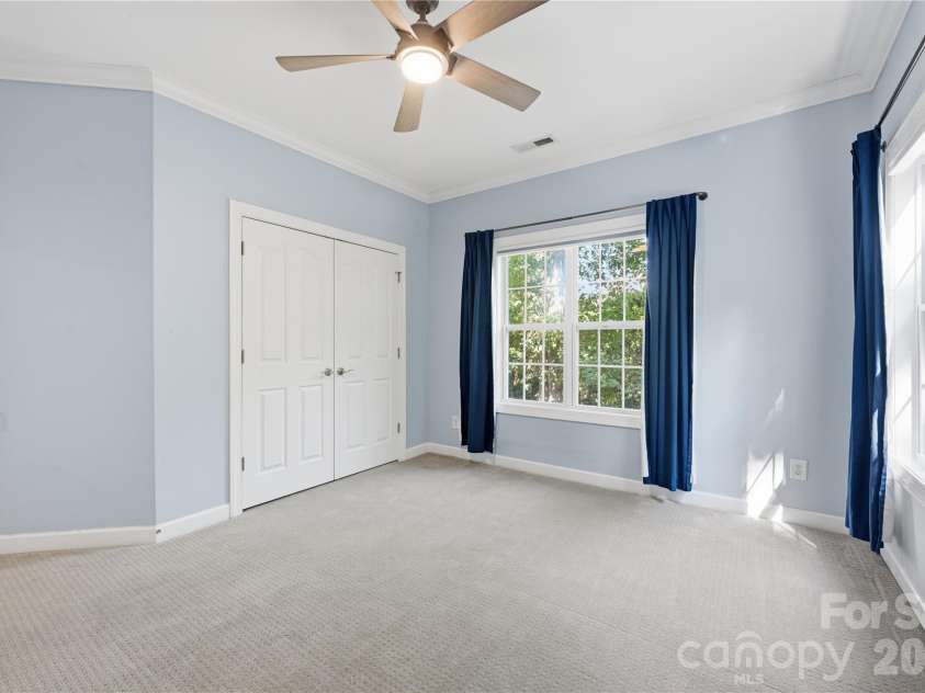 8017 Pendley Lane, Huntersville, NC 28078.  MLS# CAR4421151, YatesRealty ID 48452. Bedroom 3