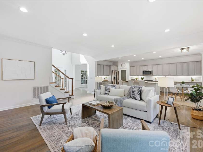 8017 Pendley Lane, Huntersville, NC 28078.  MLS# CAR4421151, YatesRealty ID 48452. Great Room