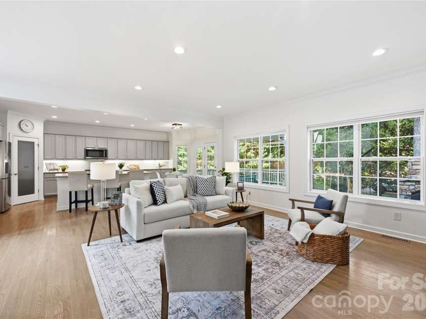 8017 Pendley Lane, Huntersville, NC 28078.  MLS# CAR4421151, YatesRealty ID 48452. Open Concept