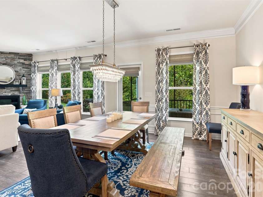 15704 Reynolds Drive, Indian Land, SC 29707.  MLS# CAR4419421, YatesRealty ID 48457. Dining area