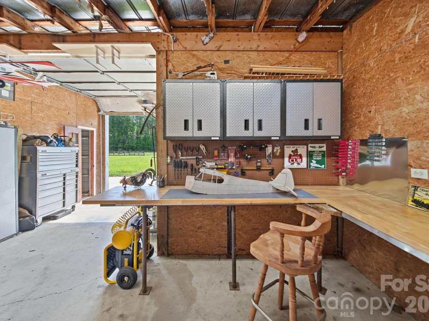 10400 Old Beatty Ford Road, Rockwell, NC 28138.  MLS# CAR4411999, YatesRealty ID 48469. Workshop