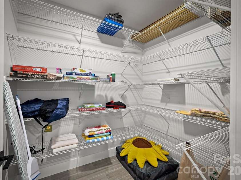 2371 Paradise Harbor Drive, Connelly Springs, NC 28612.  MLS# CAR4415547, YatesRealty ID 48470. Basement pantry