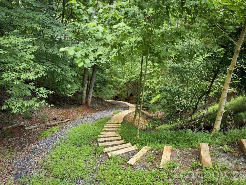 2371 Paradise Harbor Drive, Connelly Springs, NC 28612.  MLS# CAR4415547, YatesRealty ID 48470. Path down to water