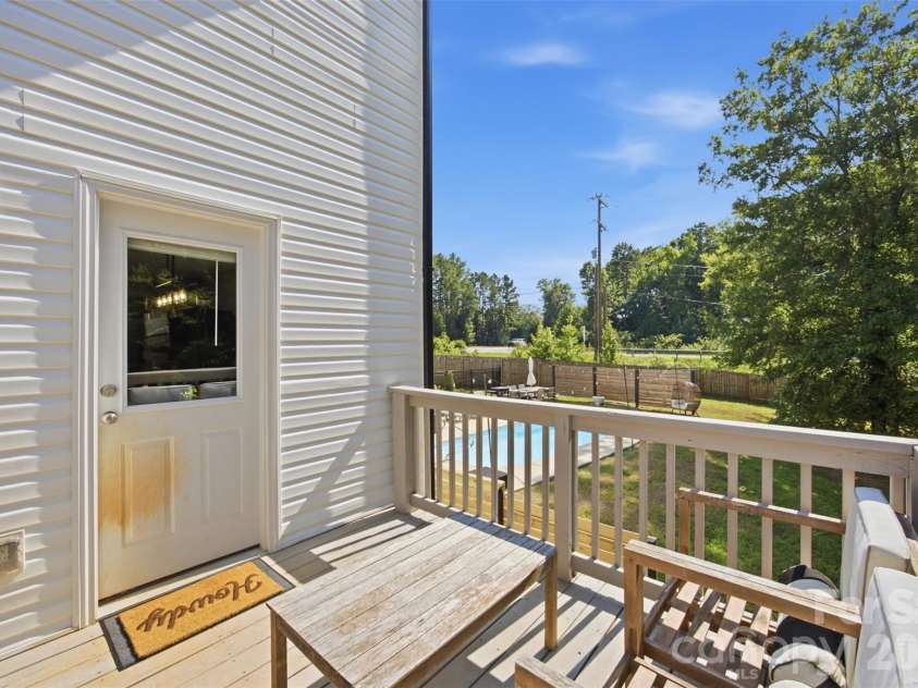 1382 Rebound Road, Lancaster, SC 29720.  MLS# CAR4415377, YatesRealty ID 48471. Back Patio
