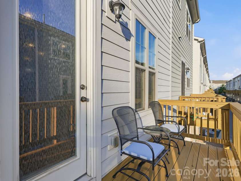 1110 Whitby Moore Street, Charlotte, NC 28273.  MLS# CAR4414562, YatesRealty ID 48476. Back deck