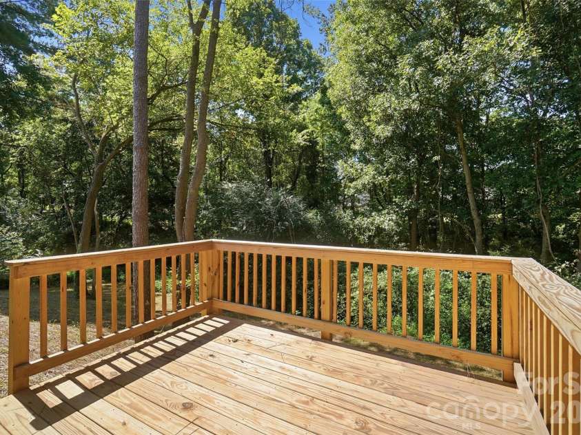 318 Honeywood Lane, Monroe, NC 28110.  MLS# CAR4412708, YatesRealty ID 48478. Back Yard