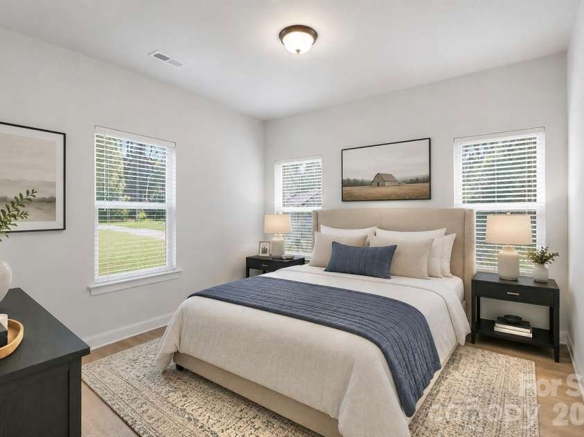 318 Honeywood Lane, Monroe, NC 28110.  MLS# CAR4412708, YatesRealty ID 48478. Secondary Bedroom - Virtual Staging