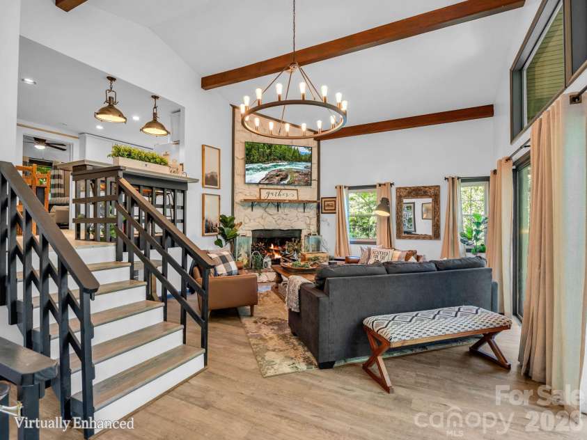 485 Grandview Drive, Lake Lure, NC 28746.  MLS# CAR4416837, YatesRealty ID 48479. 