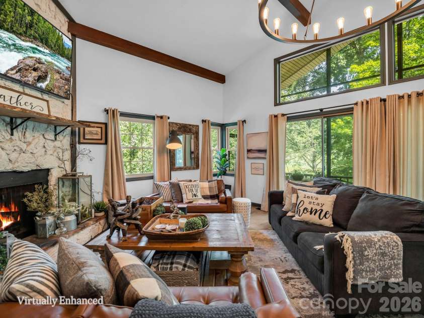 485 Grandview Drive, Lake Lure, NC 28746.  MLS# CAR4416837, YatesRealty ID 48479. 