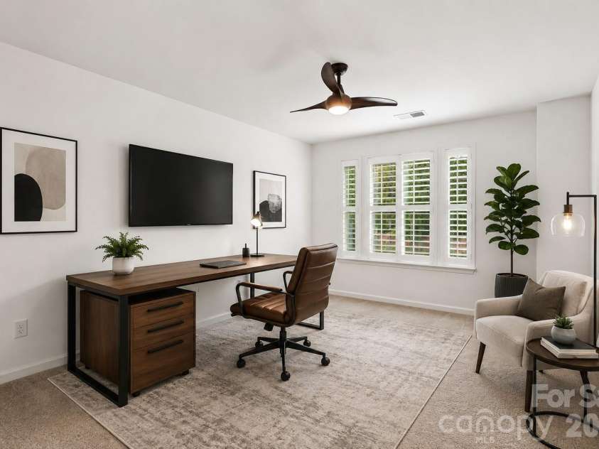 4742 Phifer Crest Court, Charlotte, NC 28226.  MLS# CAR4417441, YatesRealty ID 48482. Virtually Staged