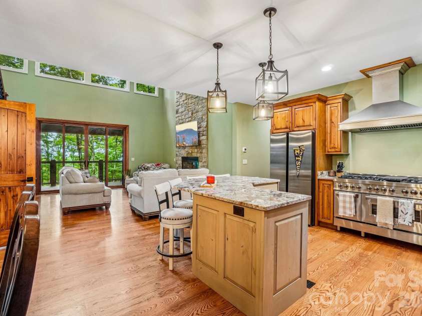1067 English Ridge Drive, Mars Hill, NC 28754.  MLS# CAR4409023, YatesRealty ID 48493. Open Floor Plan