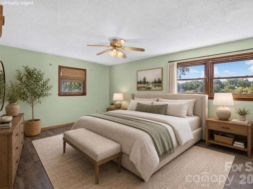 2661 Tiffany Street, Conover, NC 28613.  MLS# CAR4414689, YatesRealty ID 48496. Primary Bedroom Virtually Staged