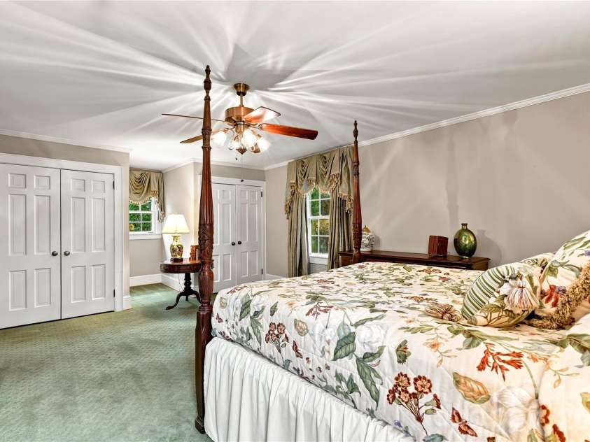 209 Labans Lane, Lincolnton, NC 28092.  MLS# CAR4419321, YatesRealty ID 48497. Additional view highlighting the bedroom’s size and closet space.