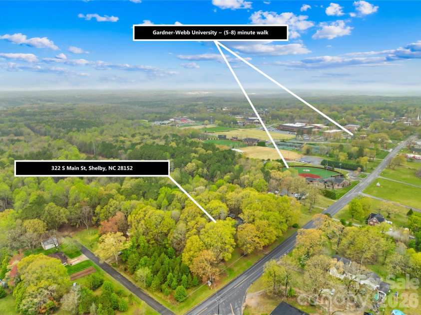 322 Main Street, Shelby, NC 28152.  MLS# CAR4378375, YatesRealty ID 485. 