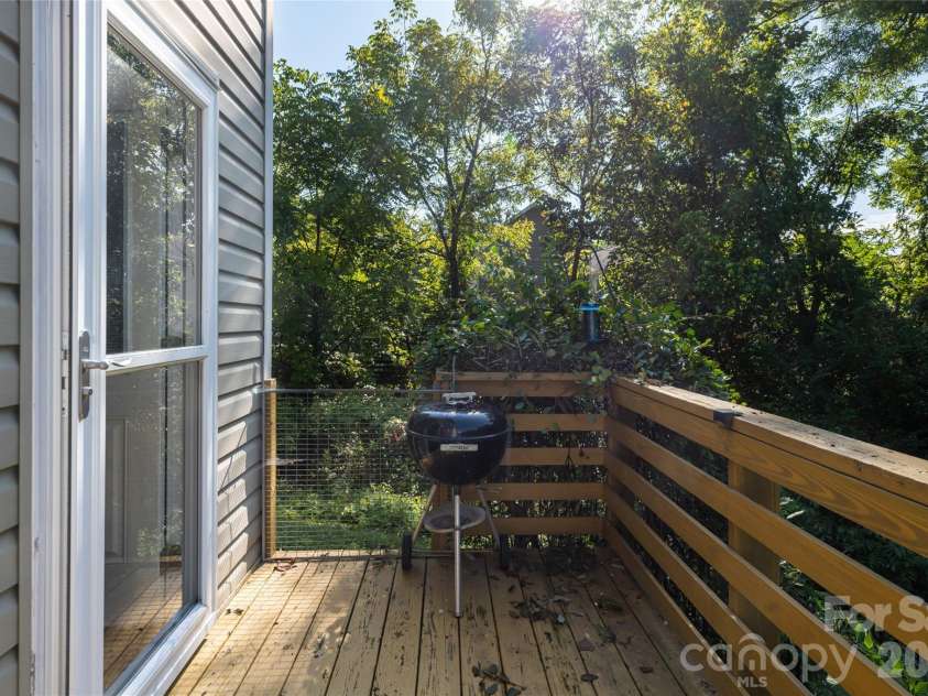 2 Mill Creek Loop, Asheville, NC 28806.  MLS# CAR4420217, YatesRealty ID 48511. Private Back deck