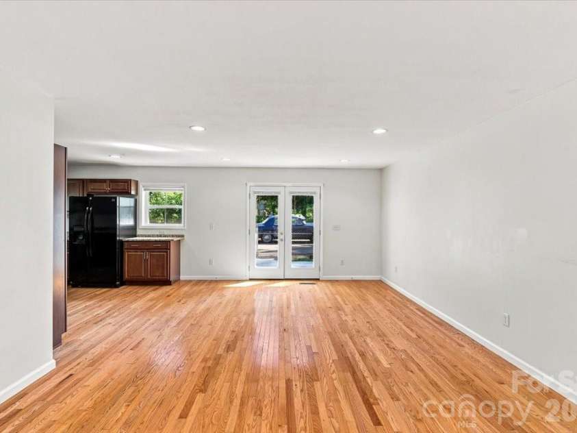 2 Elkmont Place, Asheville, NC 28804.  MLS# CAR4417768, YatesRealty ID 48512. From front of home facing back and kitchen