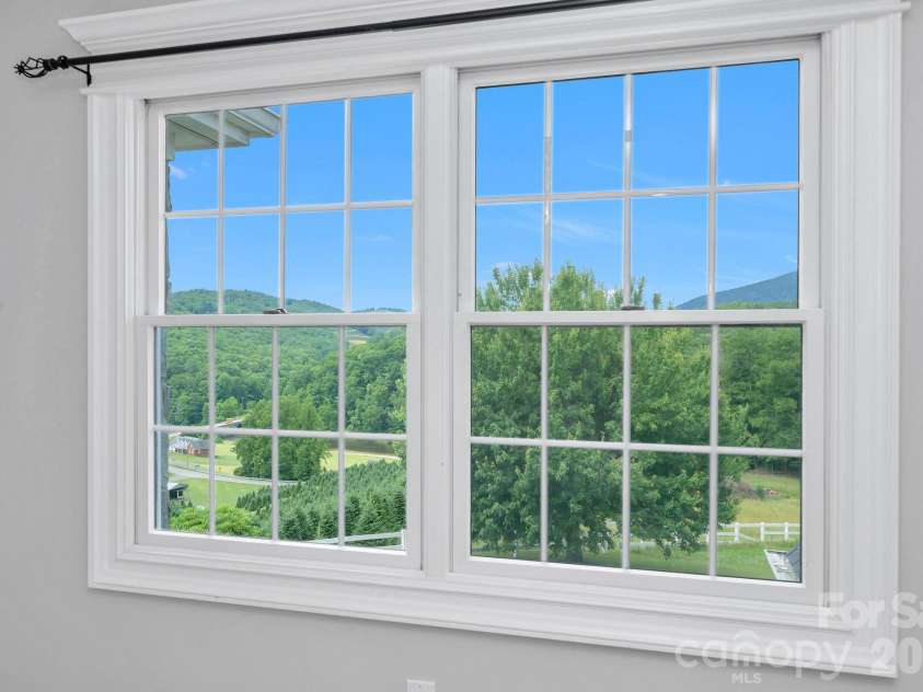 450 Hwy 88 None, Jefferson, NC 28640.  MLS# CAR4420382, YatesRealty ID 48530. River and Mountain Views From this Upper Level Bedroom