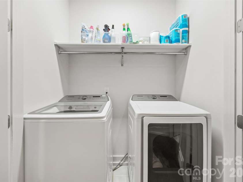 4017 Plaza Row Court, Charlotte, NC 28205.  MLS# CAR4420439, YatesRealty ID 48535. Convenient third-floor laundry