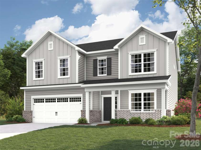 1680 Tabby Drive, Indian Trail, NC 28079.  MLS# CAR4398459, YatesRealty ID 48541. Elevation rendering only