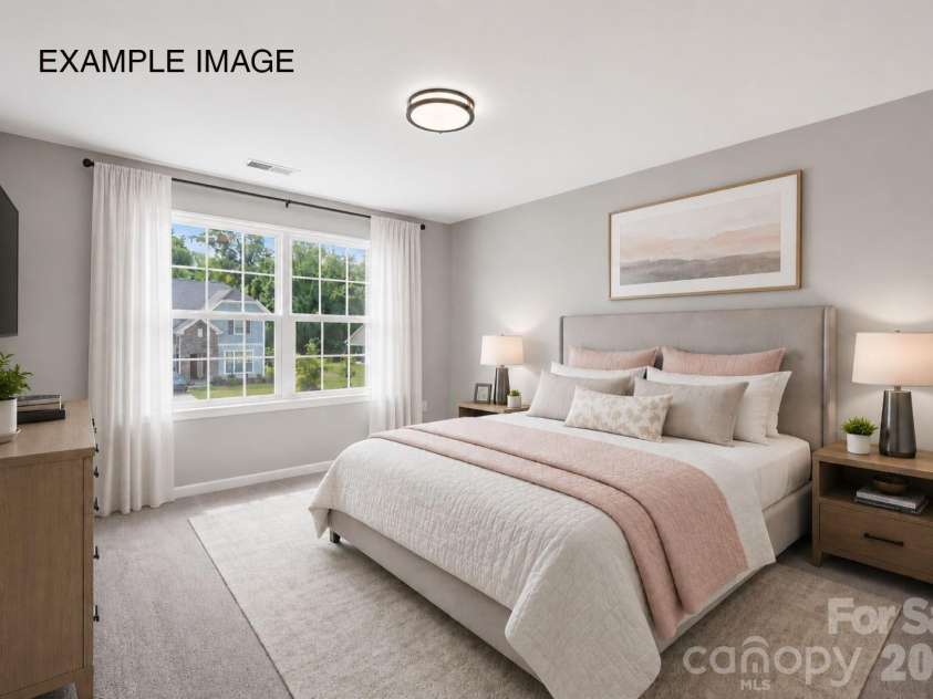 1680 Tabby Drive, Indian Trail, NC 28079.  MLS# CAR4398459, YatesRealty ID 48541. Example Photo - Bedroom 3