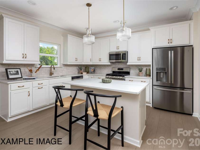1680 Tabby Drive, Indian Trail, NC 28079.  MLS# CAR4398459, YatesRealty ID 48541. Example Photo - Kitchen