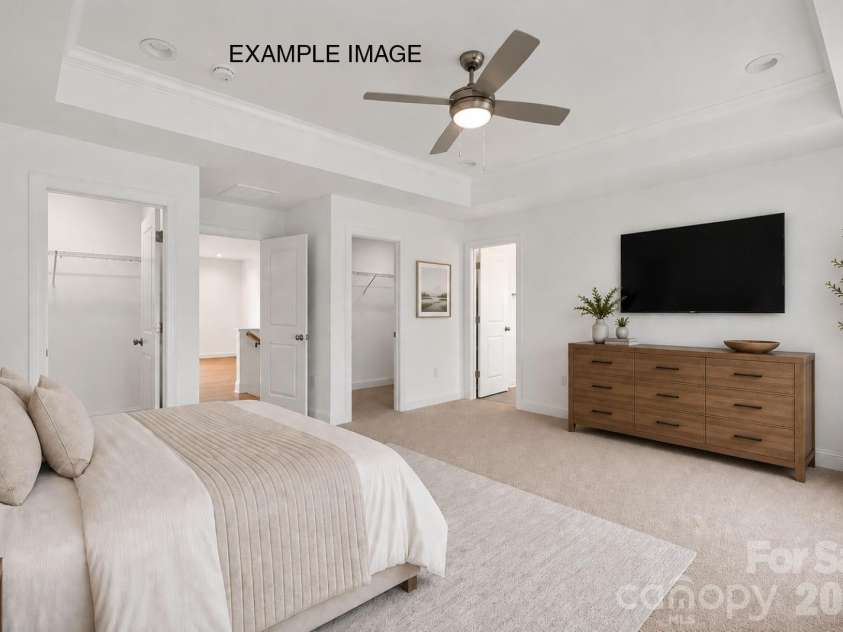 1680 Tabby Drive, Indian Trail, NC 28079.  MLS# CAR4398459, YatesRealty ID 48541. Example Photo - Premier Bedroom