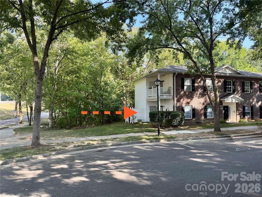 19832 Feriba Place, Cornelius, NC 28031.  MLS# CAR4412885, YatesRealty ID 48559. No building is next to this condo - privacy!!