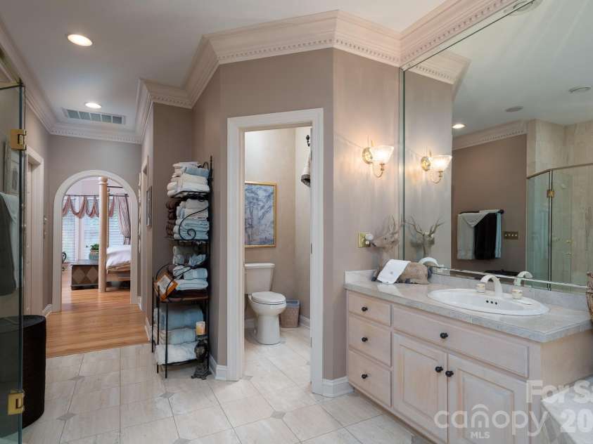 117 Whitley Mill Road, New London, NC 28127.  MLS# CAR4358547, YatesRealty ID 4857. Primary Bath