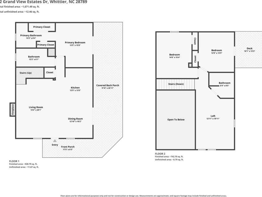 32 Grand View Estates Drive, Whittier, NC 28789.  MLS# CAR4419954, YatesRealty ID 48579. 