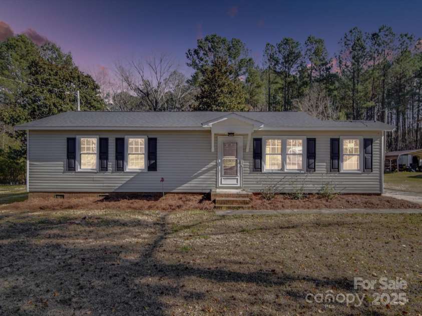 3410 Nc 109 Highway, Wadesboro, NC 28170.  MLS# CAR4228989, YatesRealty ID 4859. 