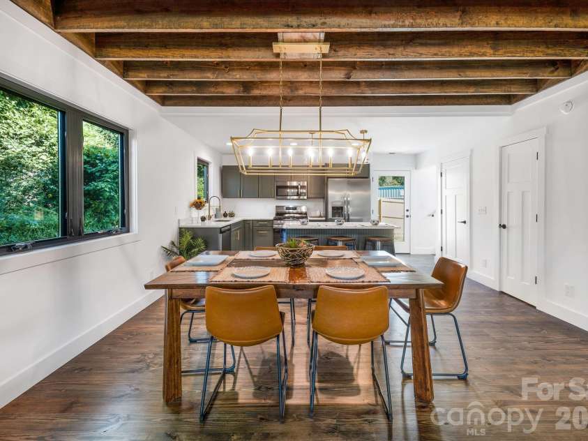 138 Shiloh Road, Asheville, NC 28803.  MLS# CAR4420583, YatesRealty ID 48599. Dining Area