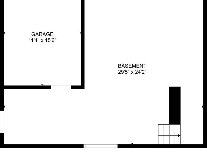71 Kuykendall Branch, Asheville, NC 28804.  MLS# CAR4293308, YatesRealty ID 4860. Basement