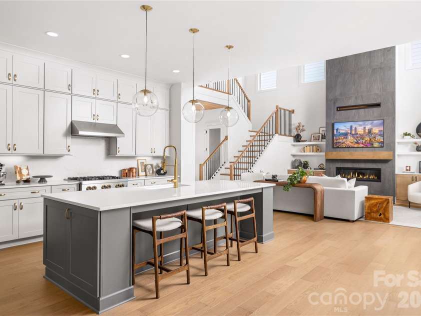 4110 Pinekirk Drive, Charlotte, NC 28269.  MLS# CAR4421354, YatesRealty ID 48600. Kitchen Representation Only- Not of Actual Home