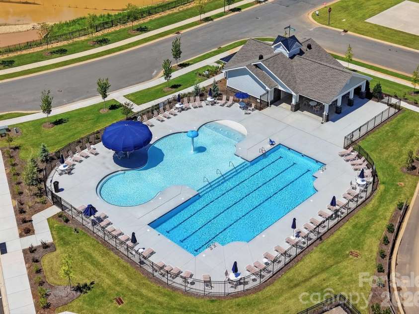 1060 Merganser Way, Indian Trail, NC 28079.  MLS# CAR4417669, YatesRealty ID 48601. Community Pool