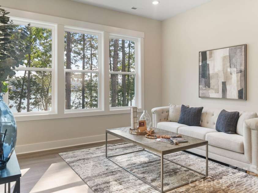 4531 Splash Trail, Sherrills Ford, NC 28673.  MLS# CAR4418307, YatesRealty ID 48603. Dedicated seating area with Lake Norman views