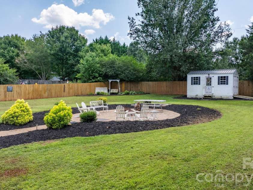 123 Idlebrook Road, Statesville, NC 28677.  MLS# CAR4420365, YatesRealty ID 48608. Backyard & Storage Shed