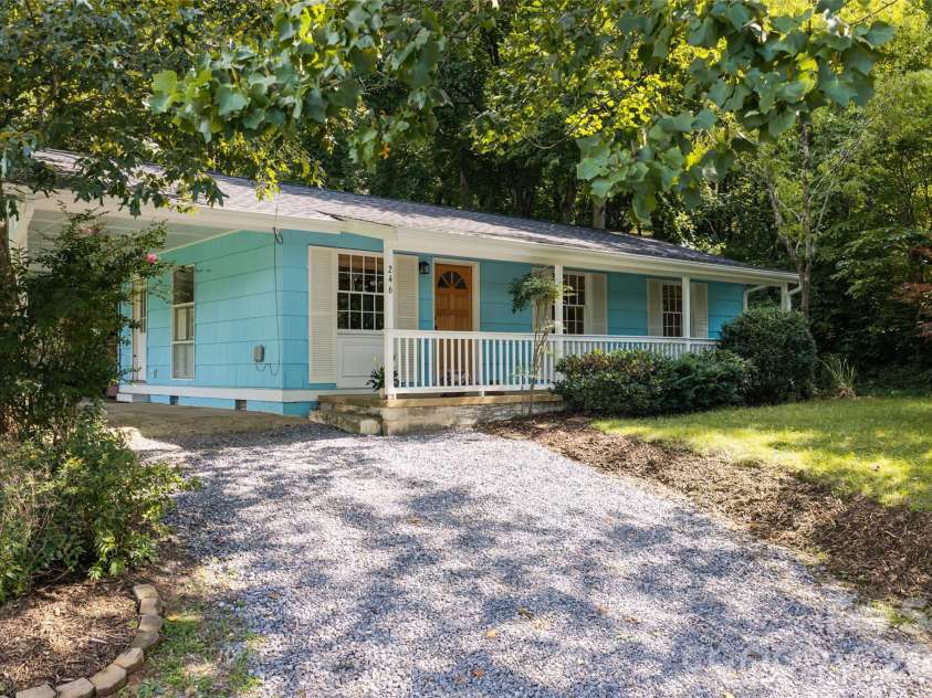 246 North Fork Road, Black Mountain, NC 28711.  MLS# CAR4412318, YatesRealty ID 48612. 