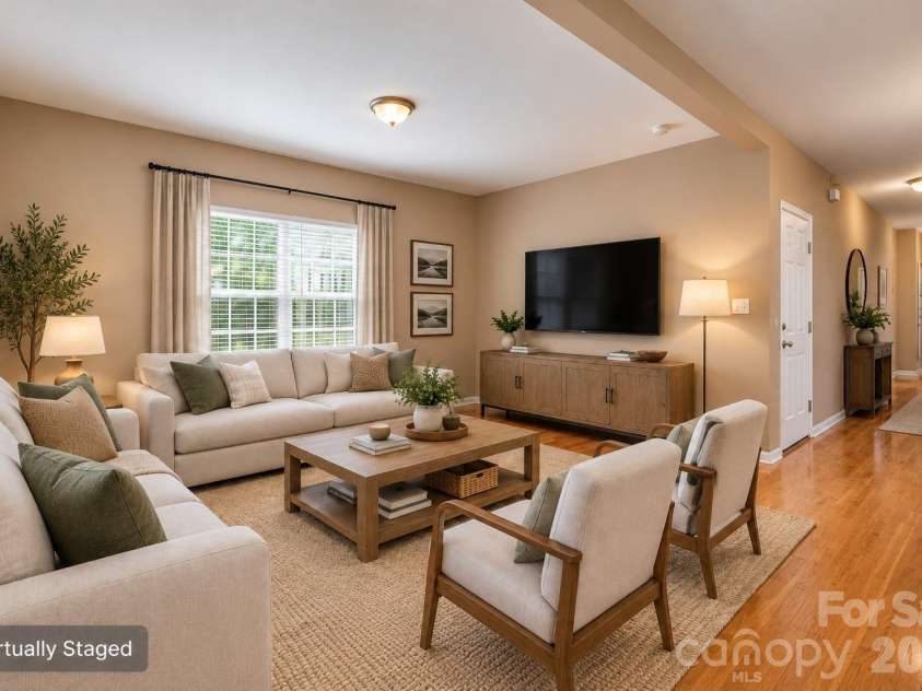 145 High Bluff Circle, Mooresville, NC 28115.  MLS# CAR4420838, YatesRealty ID 48615. Virtually Staged