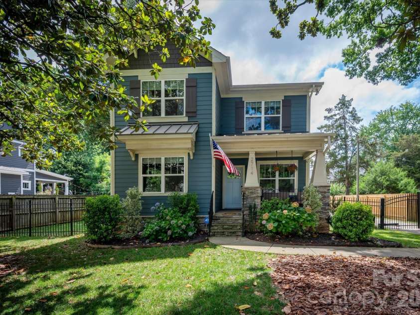 2714 Duncan Avenue, Charlotte, NC 28205.  MLS# CAR4404528, YatesRealty ID 48618. 