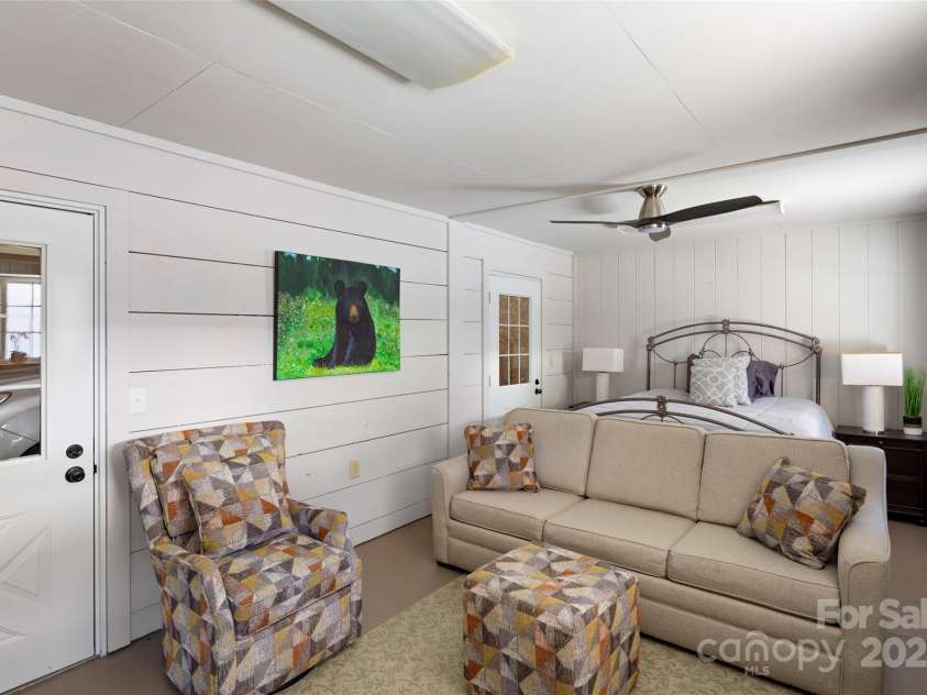 1547 Walnut Cove Road, Hendersonville, NC 28739.  MLS# CAR4326840, YatesRealty ID 4862. Living quarters in barn 