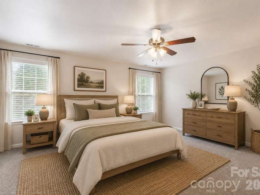 1915 Dundalk Road, Charlotte, NC 28270.  MLS# CAR4420789, YatesRealty ID 48621. Virtually Staged.