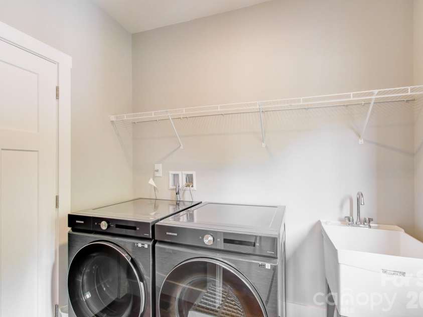 182 Ellerslie Acre None, Hendersonville, NC 28739.  MLS# CAR4385245, YatesRealty ID 48627. Main house laundry