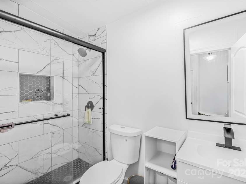 2235 Sandy Ridge Church Road, Morven, NC 28119.  MLS# CAR4331626, YatesRealty ID 4863. Guest Bathroom