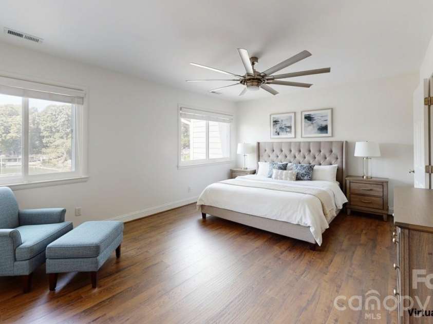 8014 Westcape Drive, Denver, NC 28037.  MLS# CAR4419153, YatesRealty ID 48633. Primary Bedroom Staged