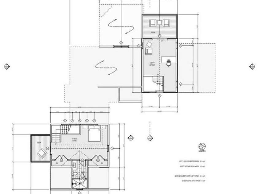 1915 Creston Drive, Black Mountain, NC 28711.  MLS# CAR4402197, YatesRealty ID 48644. Upper level conceptual floor plan