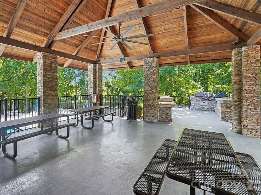 6443 High Creek Court, Charlotte, NC 28277.  MLS# CAR4420225, YatesRealty ID 48657. Pavilion also features grilling stations